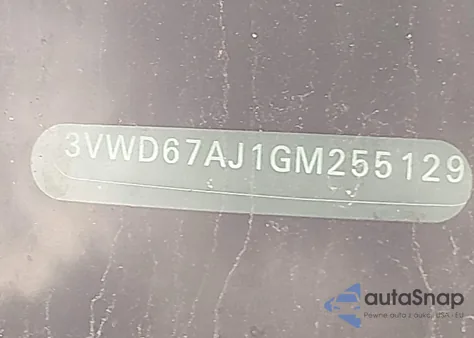 2016 Volkswagen Jetta 1.4T Se from USA, damaged, VIN 3VWD67AJ1GM255129